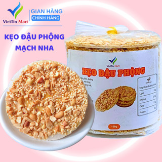 Kẹo Đậu Phộng Mạch Nha Mè Trắng Viettin Mart 100G