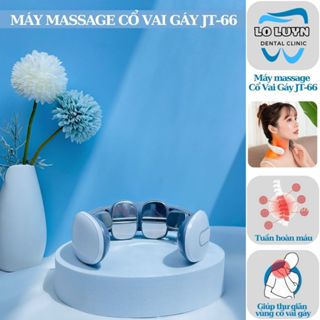 Máy massage cổ vai gáy Smart Neck Massage JT-66, máy mát xa có chườm nóng 42 độ C bản Plus 2024