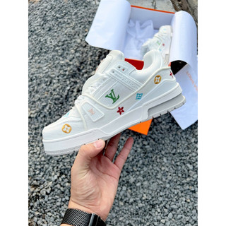 [KHOAI SNEAKER] giày thể thao Lv hoạ tiết giày luôn vui tươi trắng hoạ tiết mono nam nữ