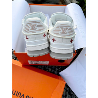 [KHOAI SNEAKER] giày thể thao Lv hoạ tiết giày luôn vui tươi trắng hoạ tiết mono nam nữ