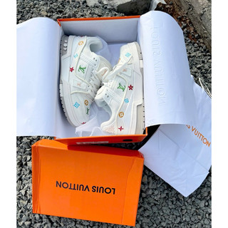 [KHOAI SNEAKER] giày thể thao Lv hoạ tiết giày luôn vui tươi trắng hoạ tiết mono nam nữ