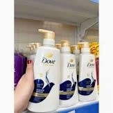 Dầu gội Dove phục hồi hư tổn 410ml Thái Lan Nutritive Solutions Intense Repair dành cho tóc khô xơ, thô ráp, mất độ sang