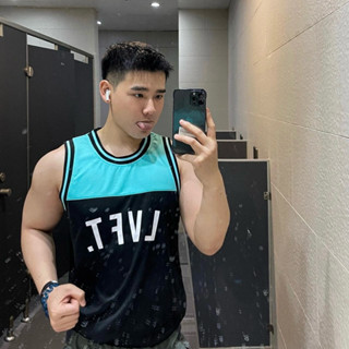 Áo ba lỗ nam, áo tập gym cao cấp thun lưới nhuyễn