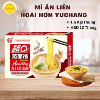 Mì Ăn Liền Không Chiên Dầu Hoài Sơn, Thùng 24 Gói Mỳ Thả Lẩu, Xào, Nấu Trộn [ MÌ KHÔNG GIA VỊ]