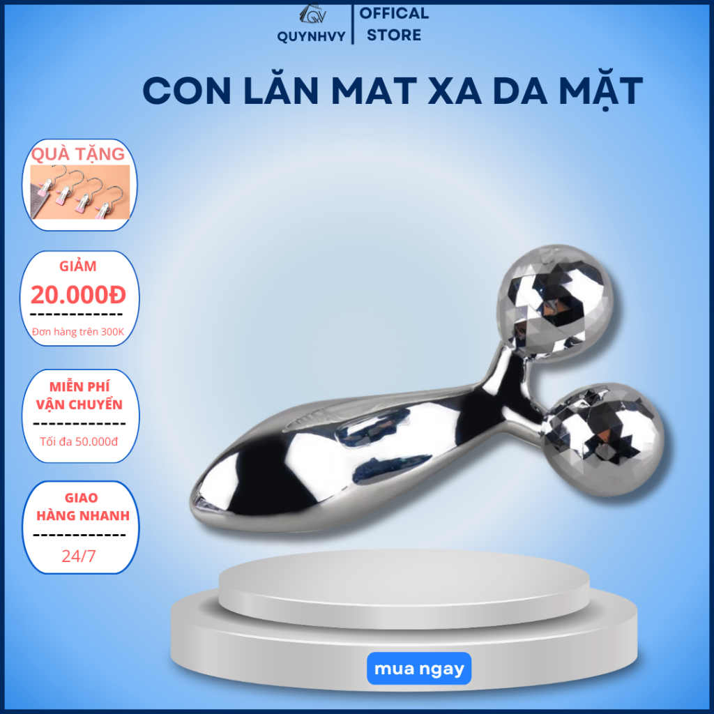 Máy massage 3D nâng cơ mặt cầm tay