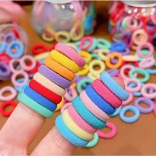 200 Dây Buộc Tóc Co Giãn Cột Tóc Cho Bé Gái