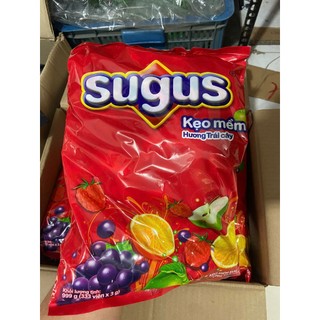 Kẹo mềm Sugus hương trái cây túi 1kg( 333 viên)