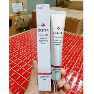 Kem mờ nám, tàn nhang, trắng da, chống lão hóa da Guiche Collagen Tone-Up Whitening Cream 35ml