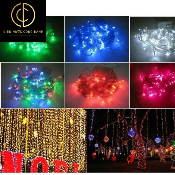 Dây đèn led chớp nháy Đủ màu (4,5 mét)