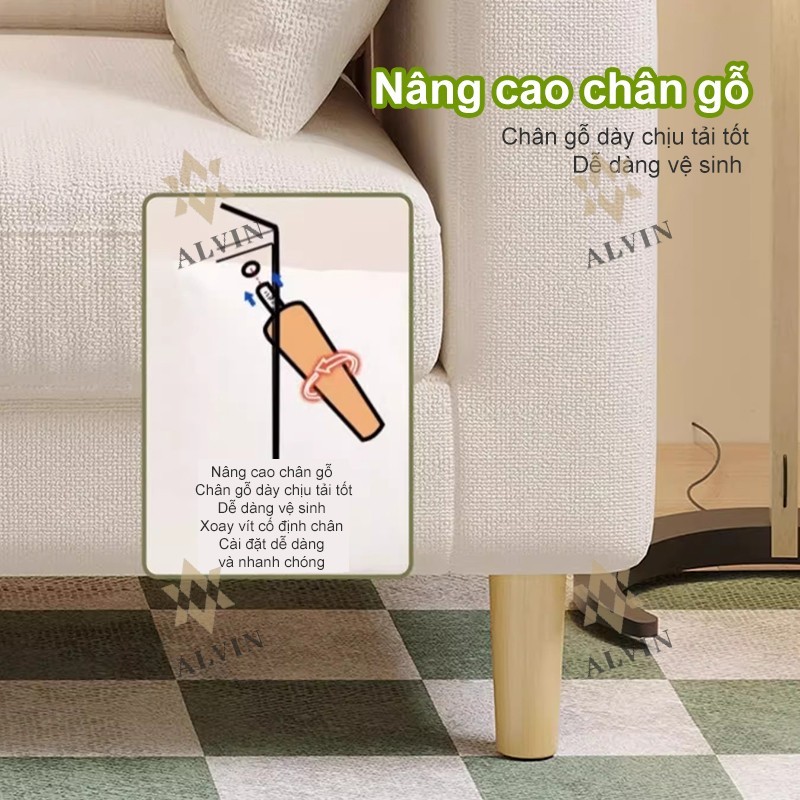 sofa đơn Ghế sofa giường nằm Giường Sofa Siêu Bền. Ghế Sofa Thông Minh Có Ngăn Chứa Đồ Rộng Rãi | BigBuy360 - bigbuy360.vn