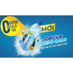 Thùng 24 Chai Nước Giải Khát Revive Không Calo (500ml/chai)