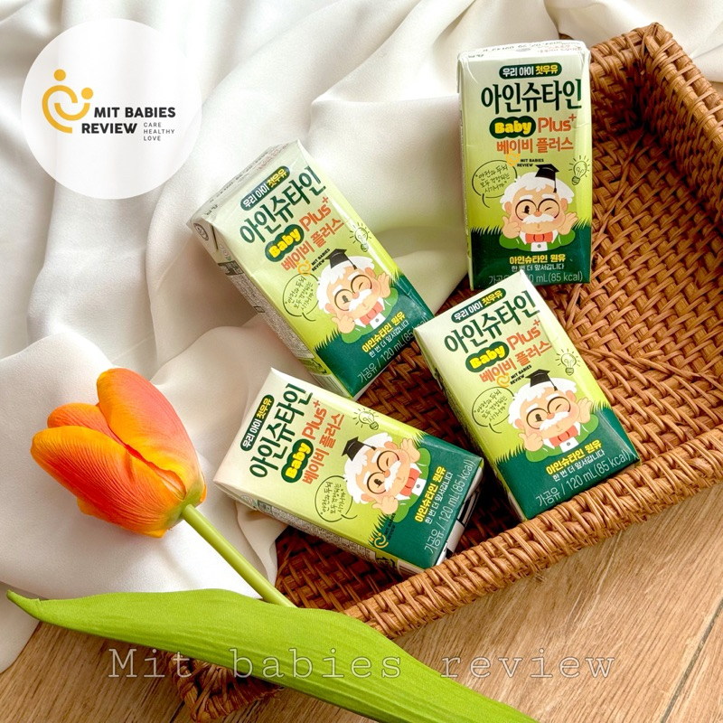 Sữa tươi Einstein Baby Plus DHA Namyang Hàn Quốc 120ml [Tách Lẻ]