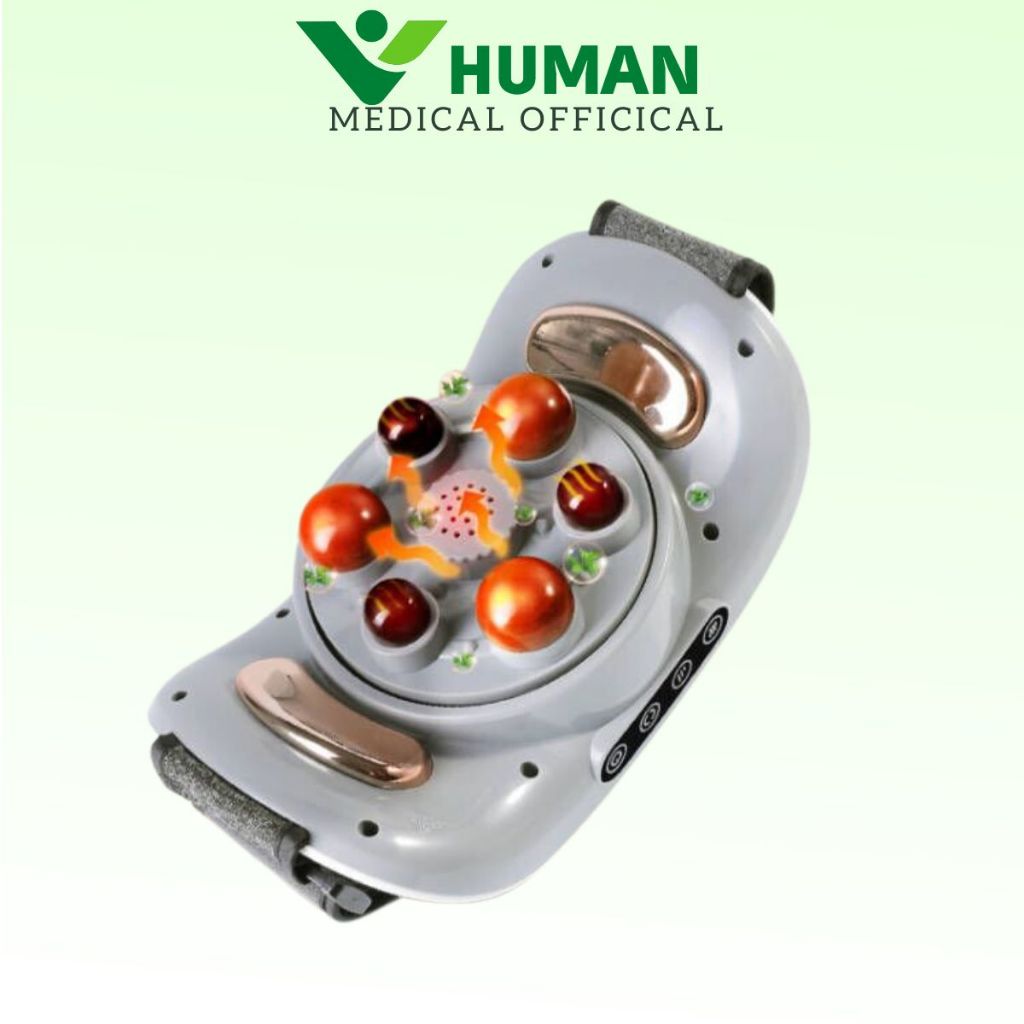 Đai Massage Giảm Mỡ Bụng Tích Hợp Nhiệt Hồng Ngoại, Rung Bi Quay – Làm Ấm Tử Cung, Tan Mỡ Bụng,Pin 2000mAh,