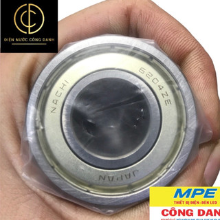 Bạc đạn nachi 6204 ZZE (chính hãng)