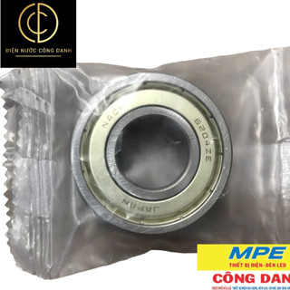 Bạc đạn nachi 6204 ZZE (chính hãng)
