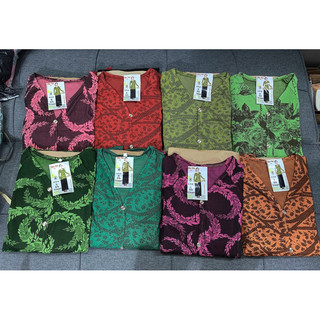 Bộ bà ba chất vải Jacquard quần đen xuông thun ladong dầy đẹp