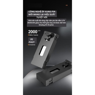 Pin Flycam E88 Max 2000mah , Pin Flycam E88 Pro E99 Max 1800mah