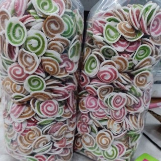 500 gr BÁNH TAI HEO SỮA MIX MÀU SIÊU NGON