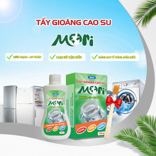 [combo] Tẩy mốc gioăng cao su 100gr, tẩy lồng máy giặt Mori 250g, vệ sinh máy giặt toàn diện MR026