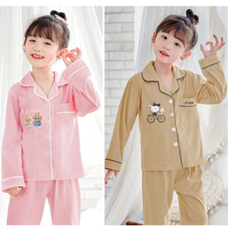 Đồ bộ bé gái bé trai dễ thương pijama mặc nhà mặc ngủ size đại 5 đến 14 tuổi FIVEBE 0321