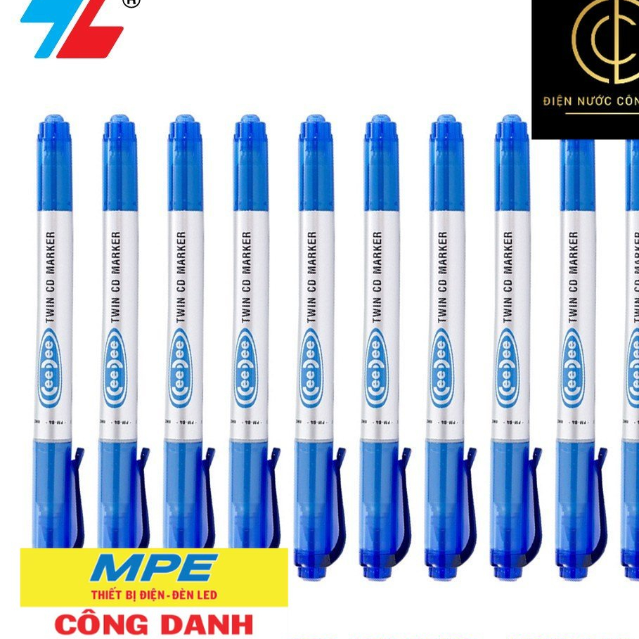 Combo 10 cây Bút lông dầu Thiên Long PM04