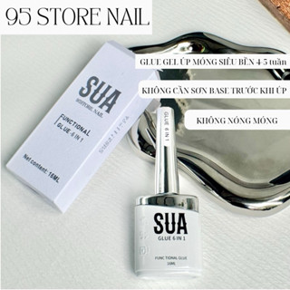 Glue gel 6 in 1 bản nâng cấp -  glue gel SUA úp móng siêu bền , không gây nóng móng , độ bền hơn 4 tuần