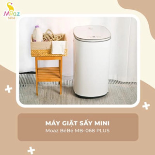 Máy giặt kèm sấy khô quần áo tự động Moaz BeBe MB068 Plus cho bé an toàn tiết kiệm điện