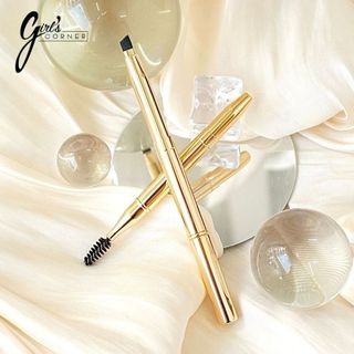 Cọ kẻ mày 2 đầu có nắp Feather B