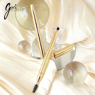 Cọ kẻ mày 2 đầu có nắp Feather B