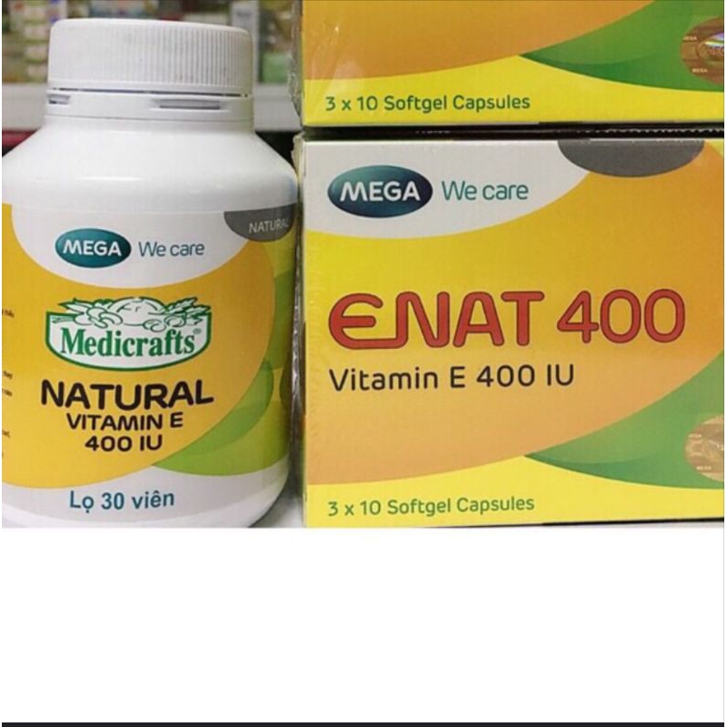 Vitamin ENAT 400 hỗ trợ chăm sóc da