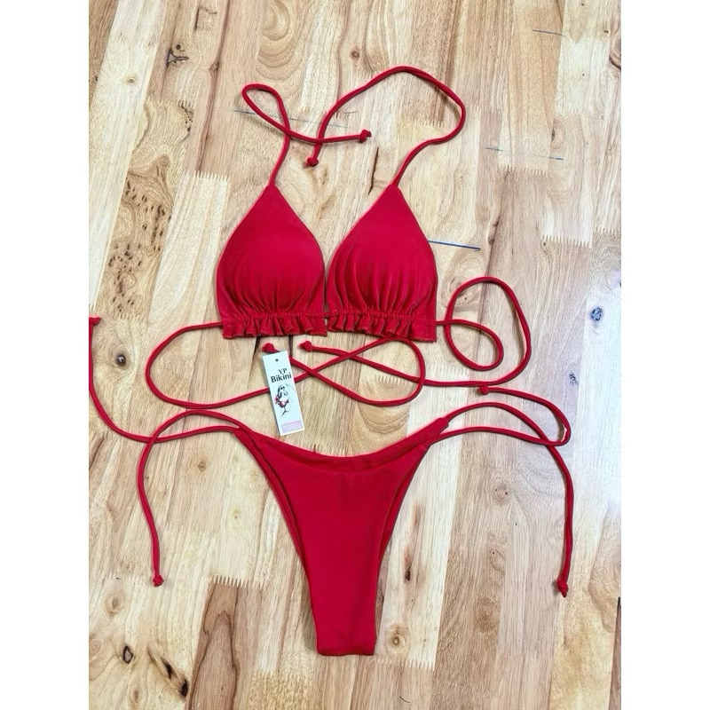 Bikini 2 mảnh áo tắm giác rút dây quần ạhip nhỏ( che tên- sẵn hàng) | BigBuy360 - bigbuy360.vn