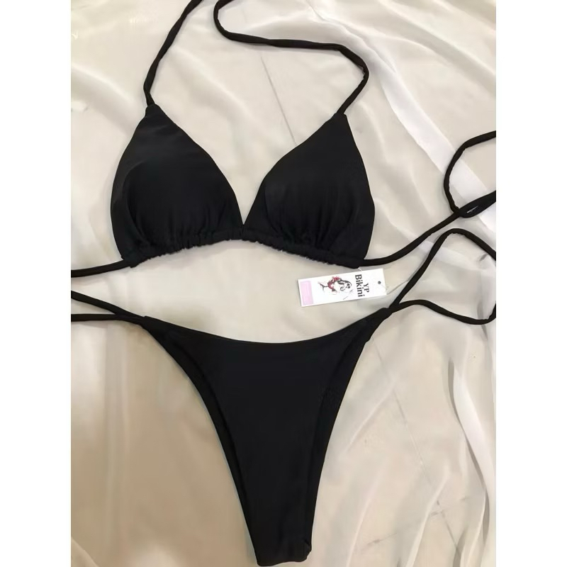Bikini 2 mảnh áo tắm giác rút dây quần ạhip nhỏ( che tên- sẵn hàng) | BigBuy360 - bigbuy360.vn