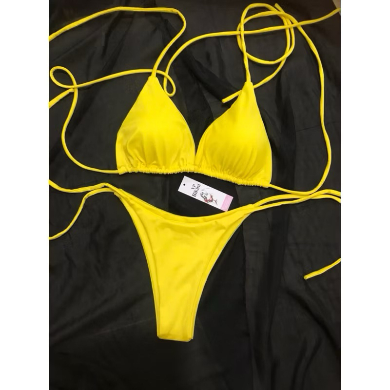 Bikini 2 mảnh áo tắm giác rút dây quần ạhip nhỏ( che tên- sẵn hàng) | BigBuy360 - bigbuy360.vn