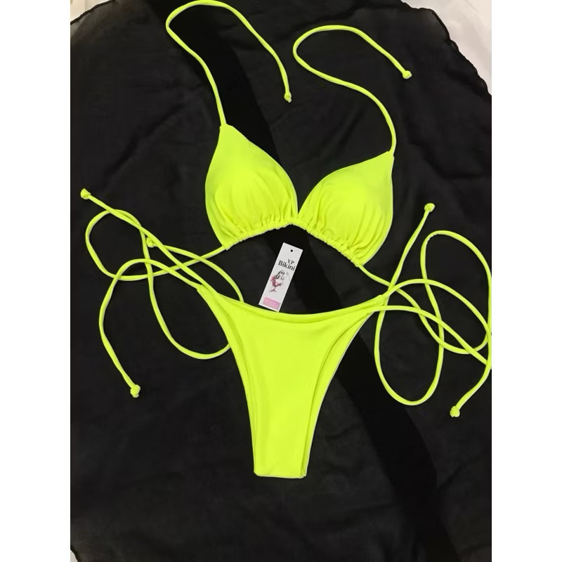 Bikini 2 mảnh áo tắm giác rút dây quần ạhip nhỏ( che tên- sẵn hàng) | BigBuy360 - bigbuy360.vn