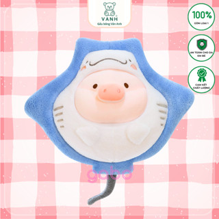 Gấu bông heo Cá Đuối cute, Heo lulu Cosplay Cá Đuối Hàng QCCC, đồ chơi nhồi bông quà tặng sinh nhật K3T4