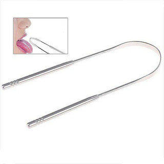 Dụng cụ cạo lưỡi INOX cao cấp - Vệ sinh lưỡi