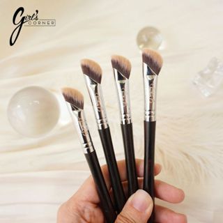 Cọ khối sống mũi kem highlight D259 ( lông cam ) Feather B - Lông nhân tạo