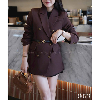Áo khoác vest túi nắp túi hàng qc dày dặn