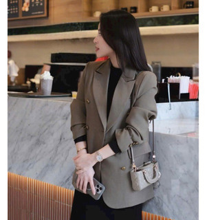 Áo khoác vest túi nắp túi hàng qc dày dặn