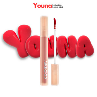 Son COLORKEY Watery Tint Bền Màu Lâu Trôi, Không Dính Cốc, Siêu Mịn Môi 1.8g