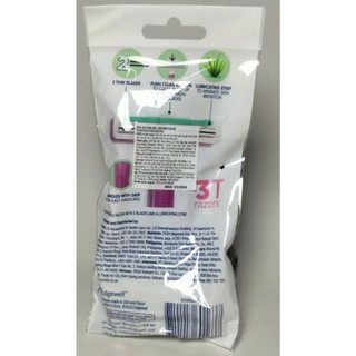 Set 3 Dao Cạo Nữ 2 Lưỡi Dao Kép Schick Exacta 2