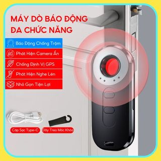 Máy Dò Camera Ẩn AK400 Chống Quay Lén, Phát Hiện Ghi Âm, Báo Động Chống Trộm