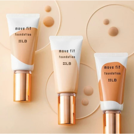 Kem nền chống nắng 3D LB MOVE FIT FOUNDATION UV SPF 30/PA+++ 25g