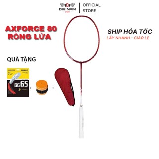  Vợt Cầu Lông LN Axforce 80 Phượng Hoàng Lửa Căng Sẵn 11kg Max 13kg + Tặng Kèm Cuốn Cán Và Túi Đựng 