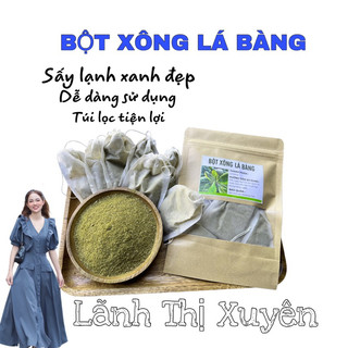 Bột lá bàng xông rửa vùng kín ( có che tên sản phẩm )
