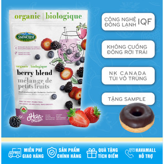 Trái Mọng Tổng Hợp Đông Lạnh 600g Frozen Mix Berries Snowcrest