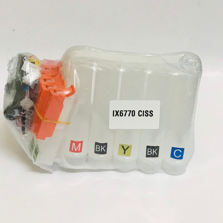 Bộ tiếp mực ngoài canon ix6770 - ix6870 mã chíp 750-751