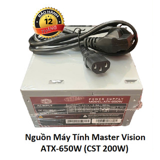 Nguồn máy tính 650W ATX VSP master Bảo hành 12 Tháng