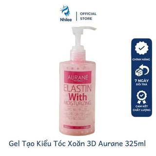  Gel dưỡng tạo kiểu tóc xoăn 3d  NL337 Aurane Elastin With Moisturizing cho tóc xoăn tự nhiên 325ml 