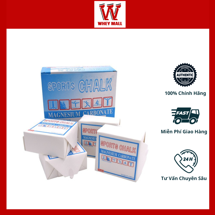 Phấn Khô Tập Gym SPORTS CHALK GYM phấn khô làm khô tay,street workout, calisthenics, thể dục dụng cụ